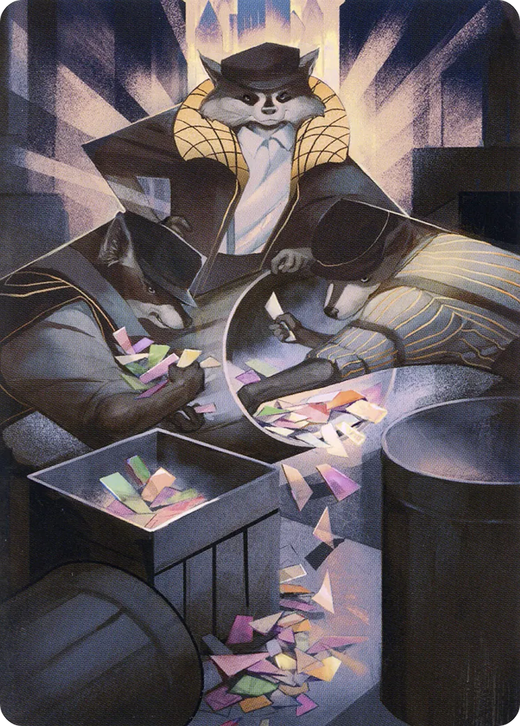 Masked Bandits — New Capenna Art Series — Magic: The Gathering