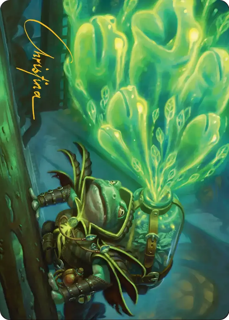 Burrog Barrage — Secrets of Strixhaven Art Series — Magic: The Gathering