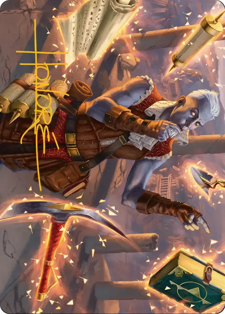 Dig Site Inventory — Secrets of Strixhaven Art Series — Magic: The Gathering