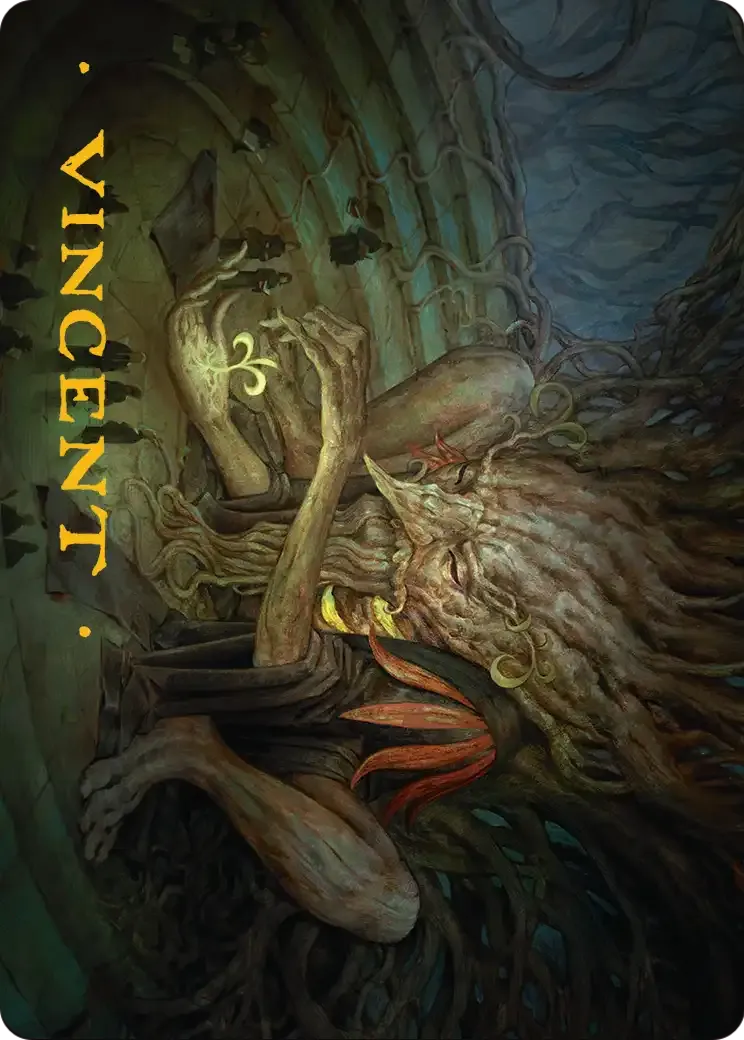 Old-Growth Educator — Secrets of Strixhaven Art Series — Magic: The Gathering