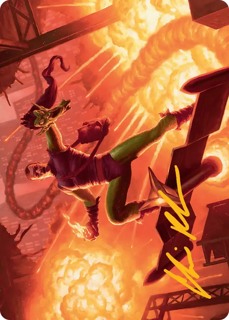 Green Goblin, Revenant — Marvel's Spider-Man Art Series — Magic: The Gathering