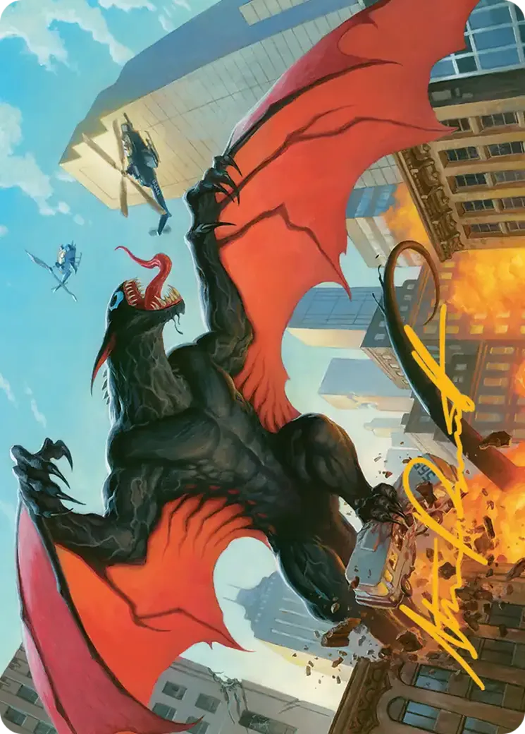 Grendel, Spawn of Knull — Marvel's Spider-Man Art Series — Magic: The Gathering