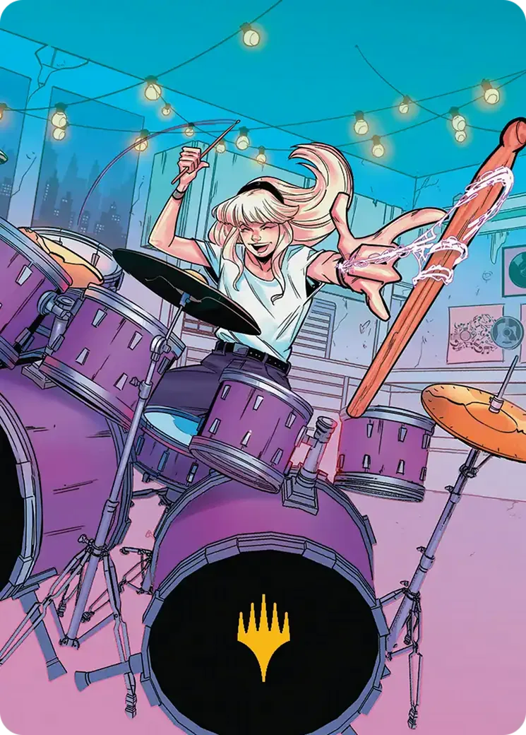Gwen Stacy — Marvel's Spider-Man Art Series — Magic: The Gathering