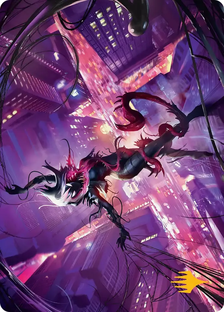 Gwenom, Remorseless — Marvel's Spider-Man Art Series — Magic: The Gathering
