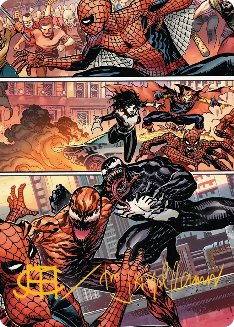 Maximum Carnage — Marvel's Spider-Man Art Series — Magic: The Gathering
