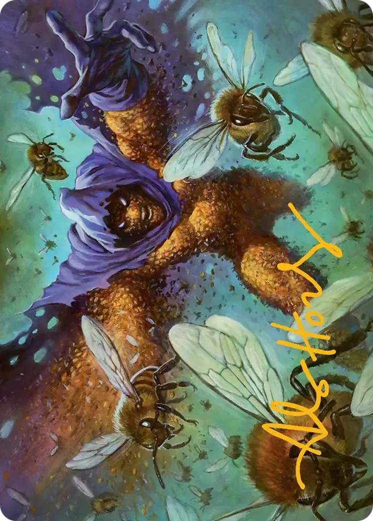 Swarm, Being of Bees — Marvel's Spider-Man Art Series — Magic: The Gathering