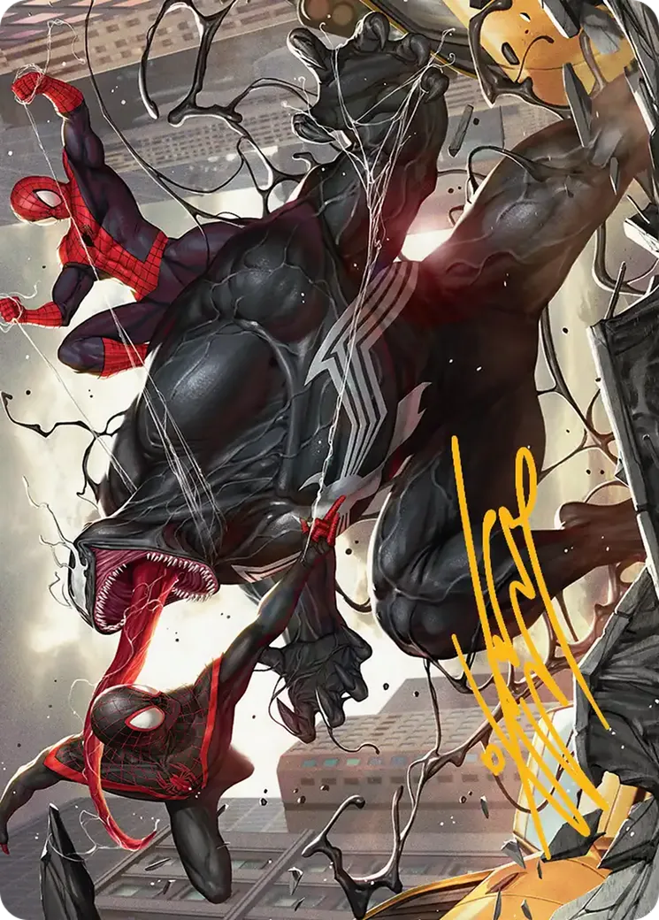 Terrific Team-Up — Marvel's Spider-Man Art Series — Magic: The Gathering