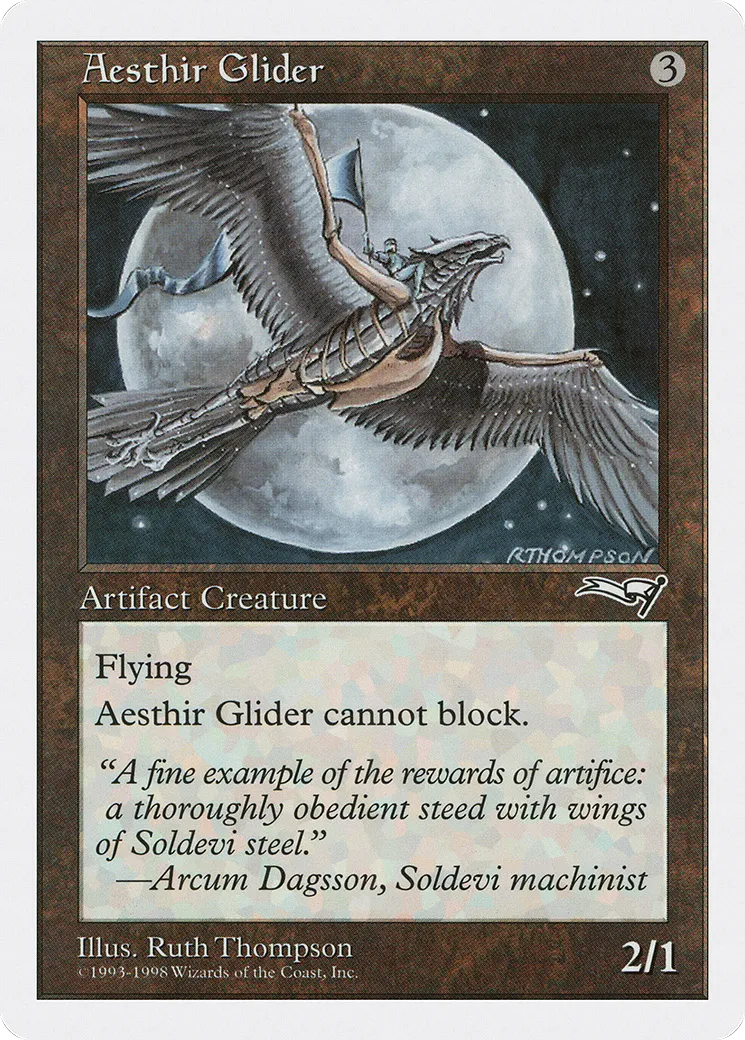 Aesthir Glider — Anthologies — Magic: The Gathering
