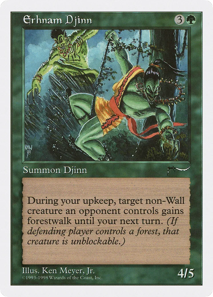 Djinn erhnamite — Anthologies — Magic: The Gathering