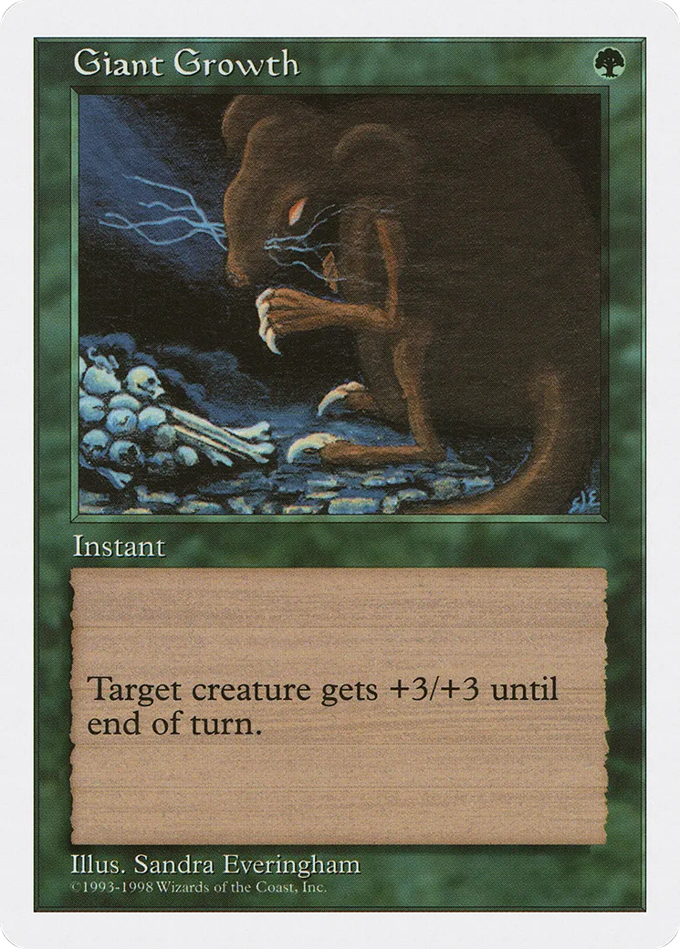 Croissance gigantesque — Anthologies — Magic: The Gathering