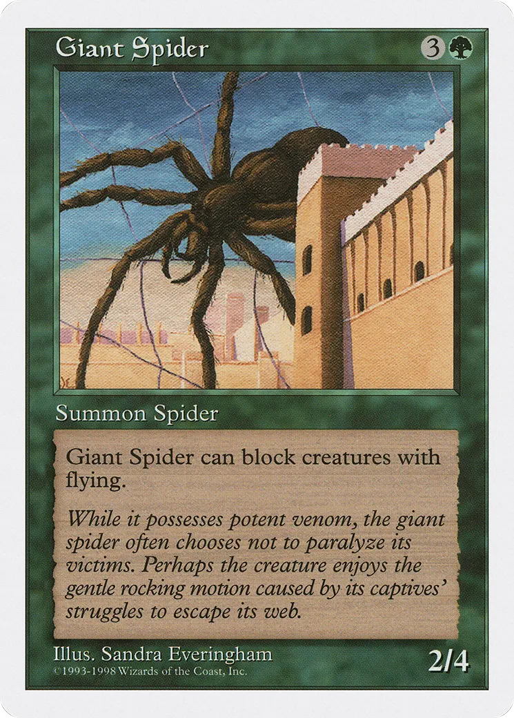 Araignée géante from Anthologies - Magic: The Gathering