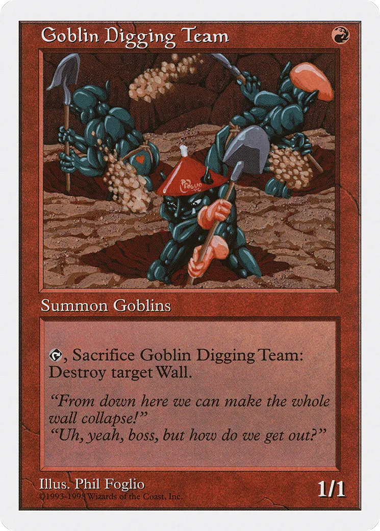 Goblin Digging Team — Anthologies — Magic: The Gathering