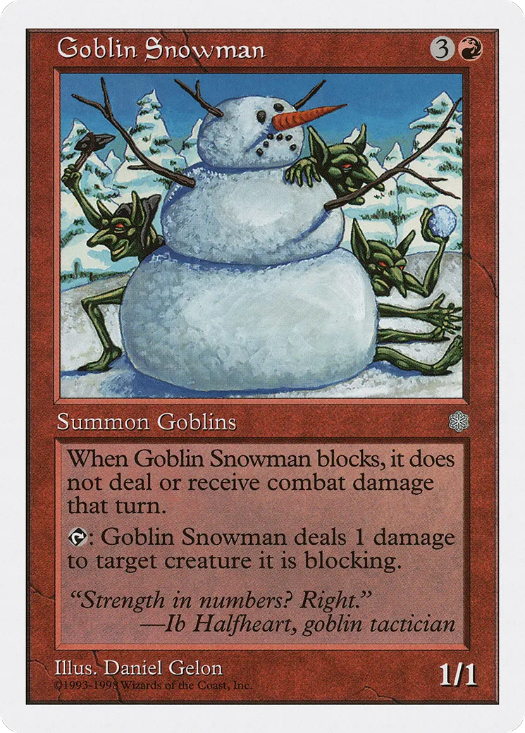 Bonhomme de neige gobelin from Anthologies - Magic: The Gathering