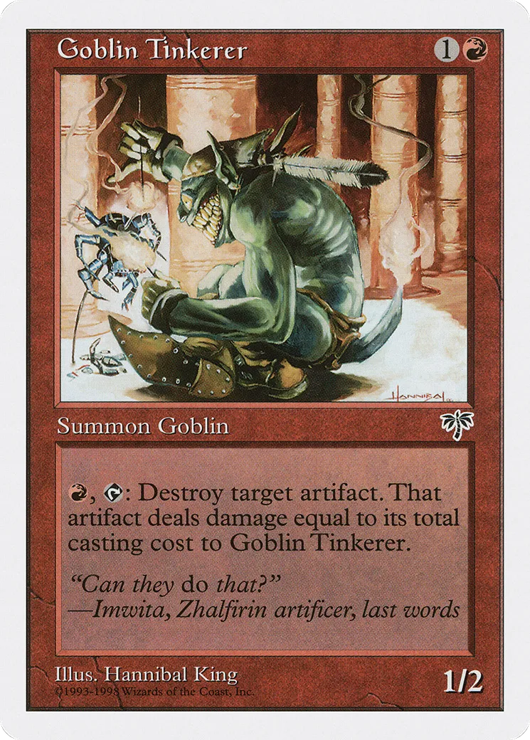 Goblin Tinkerer — Anthologies — Magic: The Gathering