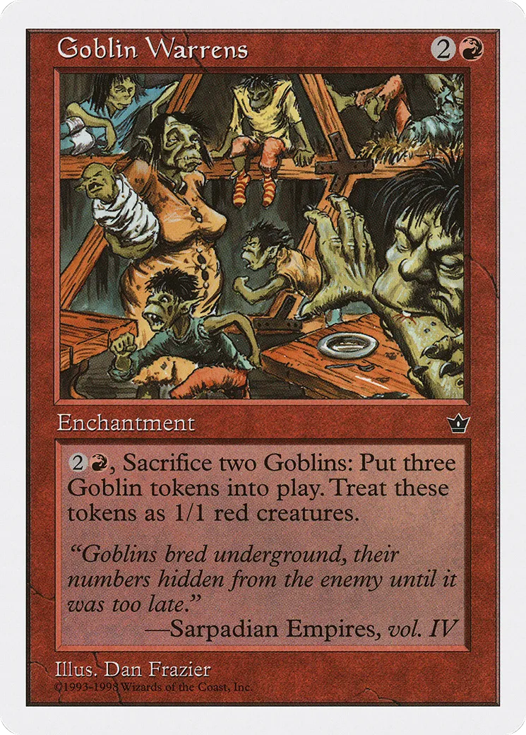Goblin Warrens — Anthologies — Magic: The Gathering