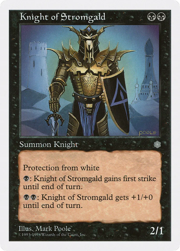 Knight of Stromgald — Anthologies — Magic: The Gathering
