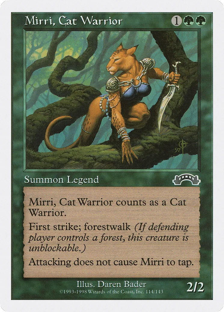 Mirri, Cat Warrior — Anthologies — Magic: The Gathering
