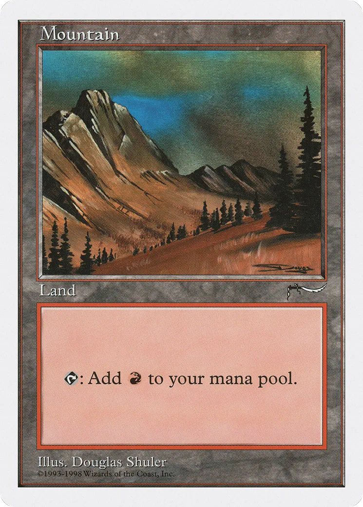 Mountain — Anthologies — Magic: The Gathering