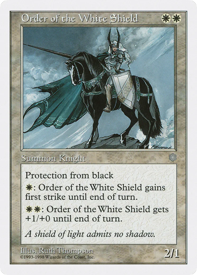 Order of the White Shield — Anthologies — Magic: The Gathering