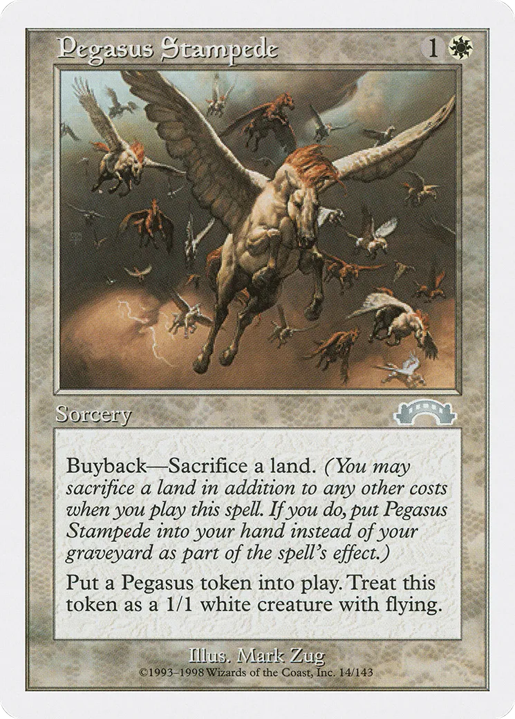 Ruée de pégases — Anthologies — Magic: The Gathering