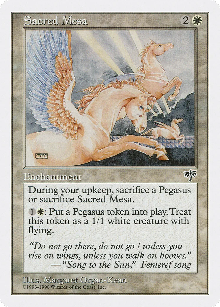 Mesa sacrée — Anthologies — Magic: The Gathering