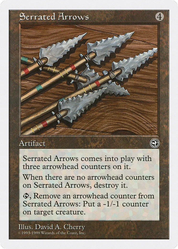Serrated Arrows — Anthologies — Magic: The Gathering