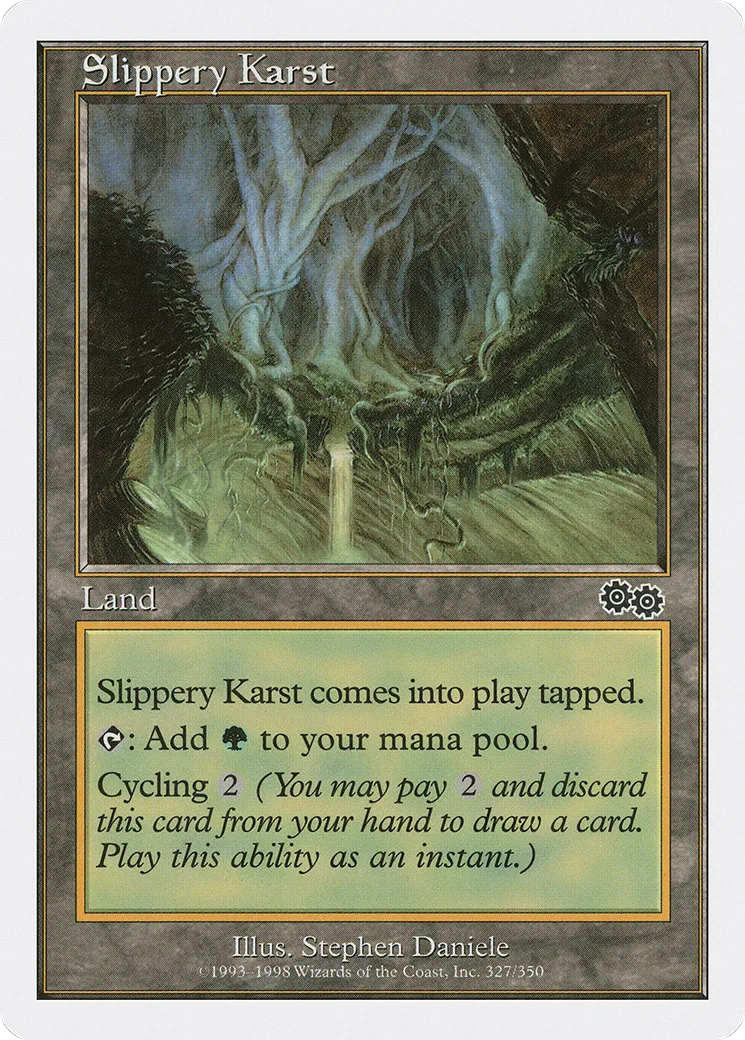 Slippery Karst — Anthologies — Magic: The Gathering
