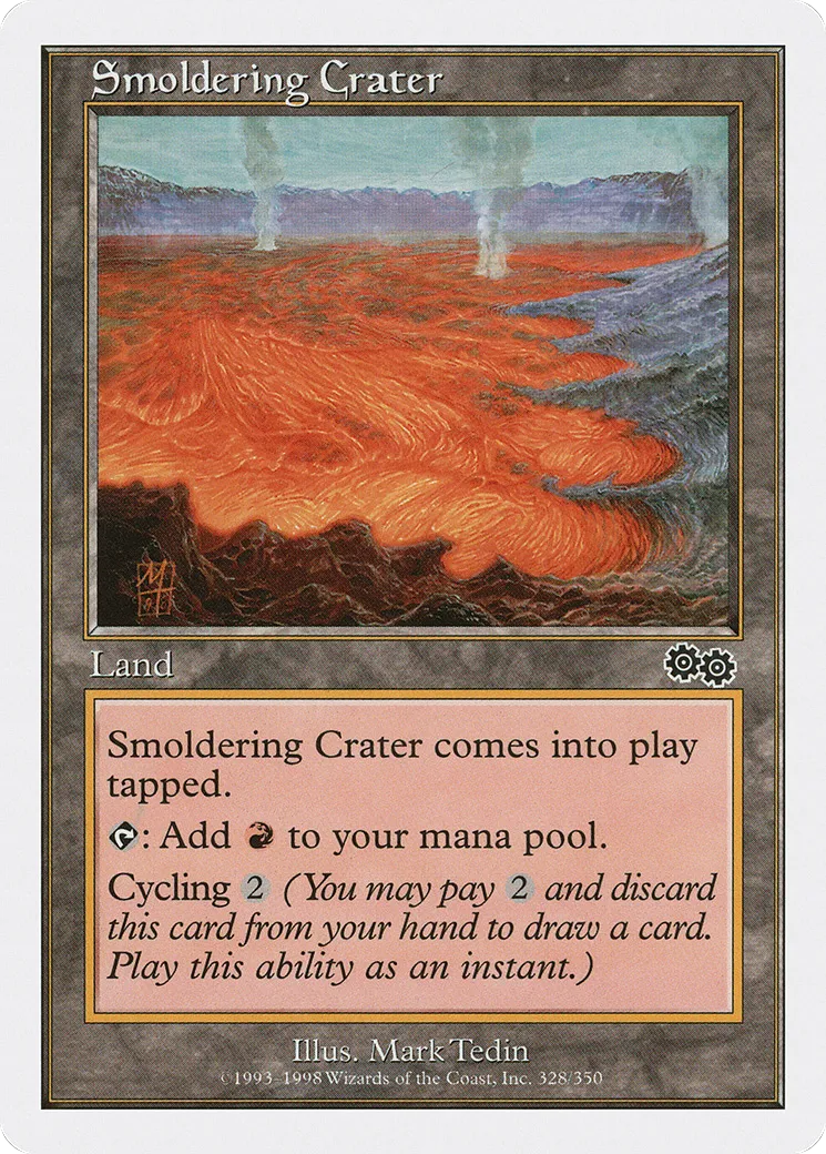 Smoldering Crater — Anthologies — Magic: The Gathering