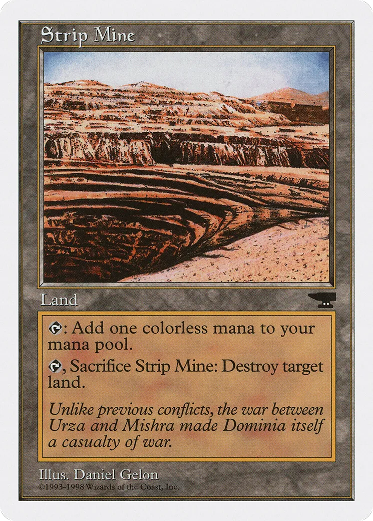 Strip Mine — Anthologies — Magic: The Gathering