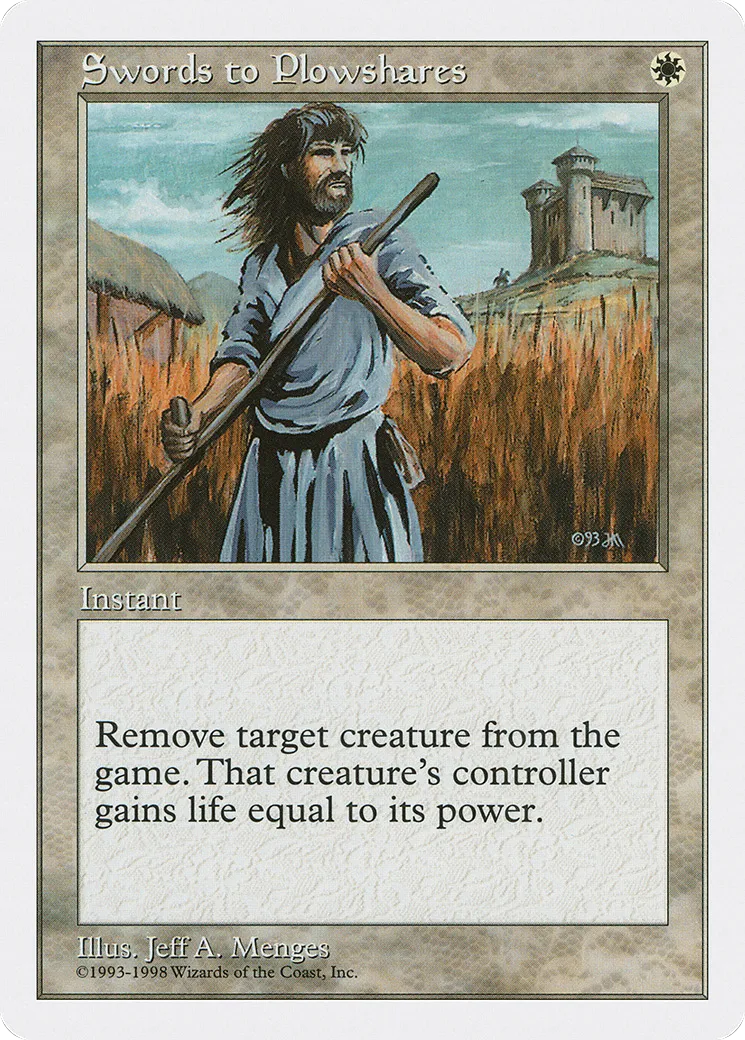 Swords to Plowshares — Anthologies — Magic: The Gathering