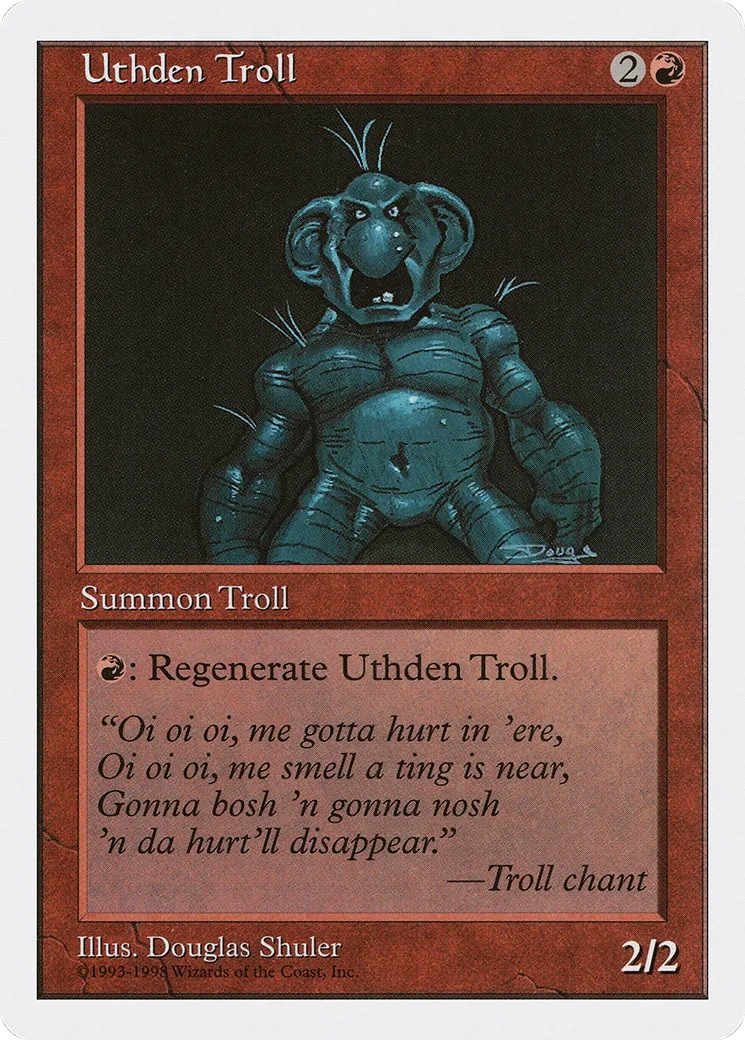 Uthden Troll — Anthologies — Magic: The Gathering