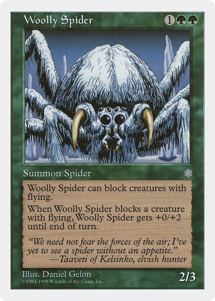 Woolly Spider — Anthologies — Magic: The Gathering