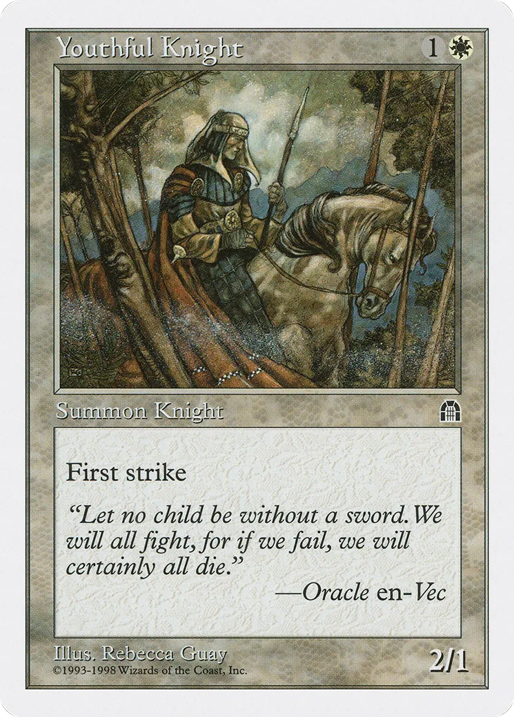 Youthful Knight — Anthologies — Magic: The Gathering