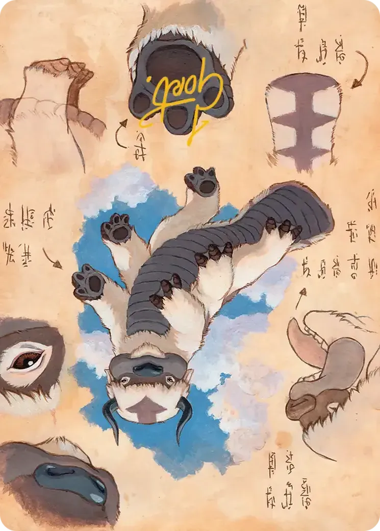 Appa, Steadfast Guardian — Avatar: the Last Airbender Art Series — Magic: The Gathering