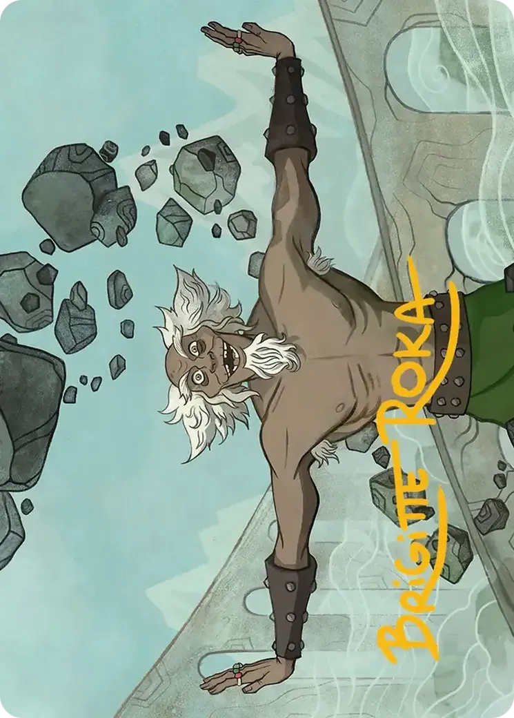 Bumi, Unleashed — Avatar: the Last Airbender Art Series — Magic: The Gathering