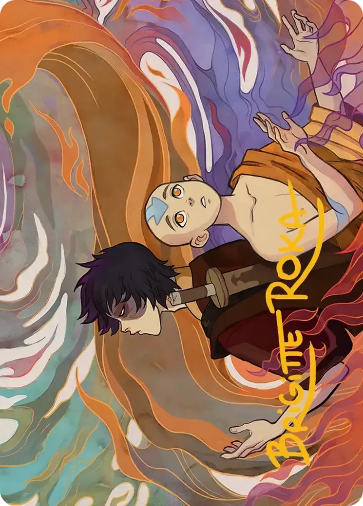Fated Firepower — Avatar: the Last Airbender Art Series — Magic: The Gathering