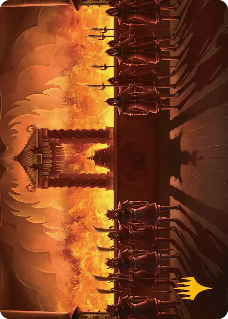Fire Lord Ozai — Avatar: the Last Airbender Art Series — Magic: The Gathering