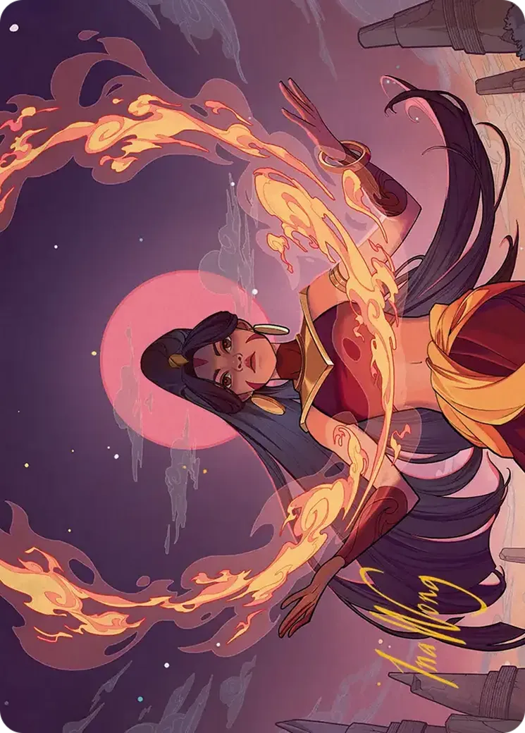Firebending Student — Avatar: the Last Airbender Art Series — Magic: The Gathering