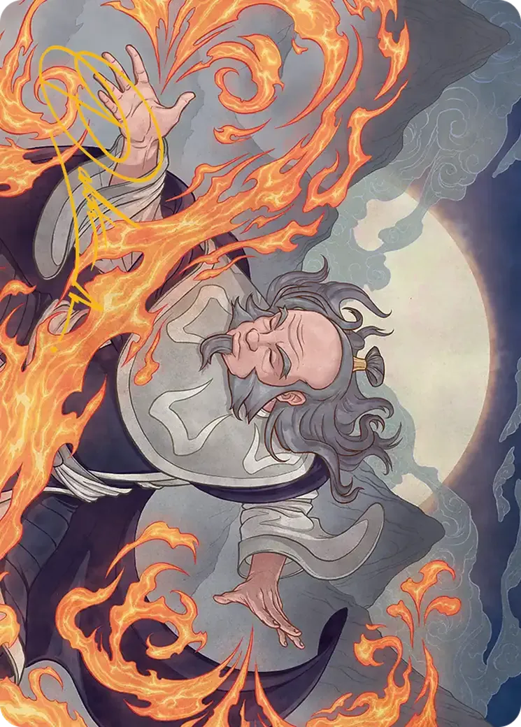 Iroh, Grand Lotus — Avatar: the Last Airbender Art Series — Magic: The Gathering