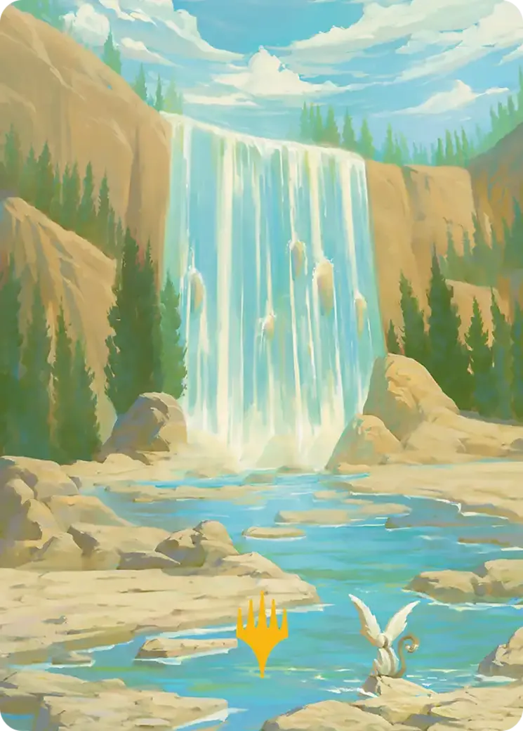 Island — Avatar: the Last Airbender Art Series — Magic: The Gathering