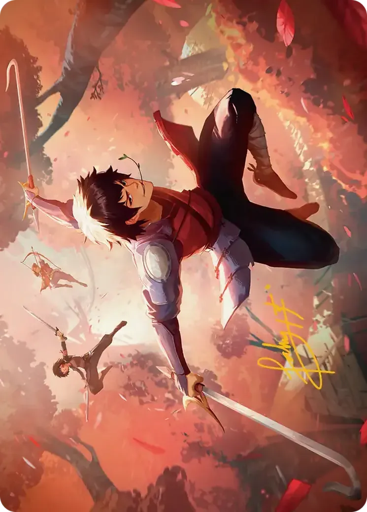 Jet, Freedom Fighter — Avatar: the Last Airbender Art Series — Magic: The Gathering