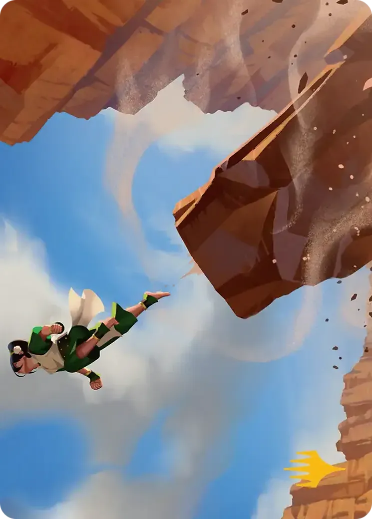Pillar Launch — Avatar: the Last Airbender Art Series — Magic: The Gathering