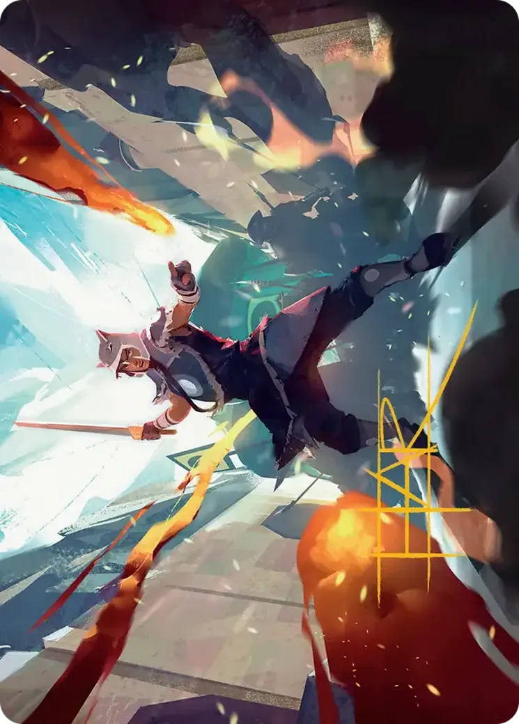 Sokka, Tenacious Tactician — Avatar: the Last Airbender Art Series — Magic: The Gathering