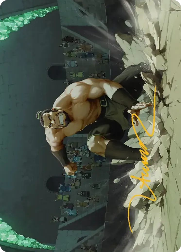The Boulder, Ready to Rumble — Avatar: the Last Airbender Art Series — Magic: The Gathering