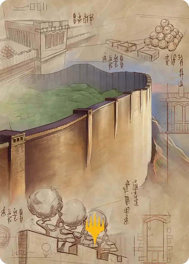 The Walls of Ba Sing Se — Avatar: the Last Airbender Art Series — Magic: The Gathering