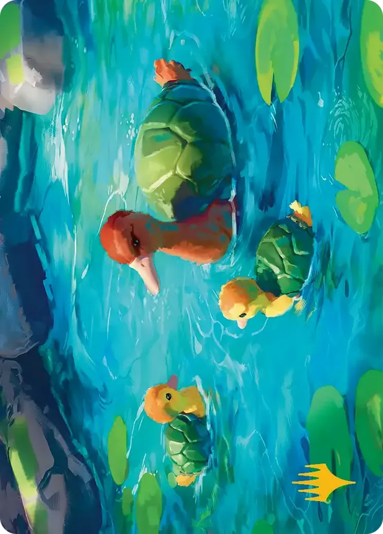 Turtle-Duck — Avatar: the Last Airbender Art Series — Magic: The Gathering