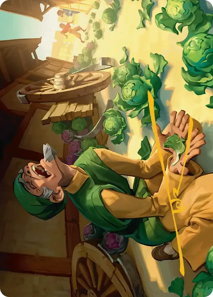 Unlucky Cabbage Merchant — Avatar: the Last Airbender Art Series — Magic: The Gathering