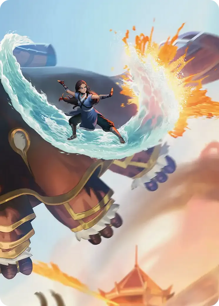 Katara's Reversal — Avatar: the Last Airbender Eternal Art Series — Magic: The Gathering