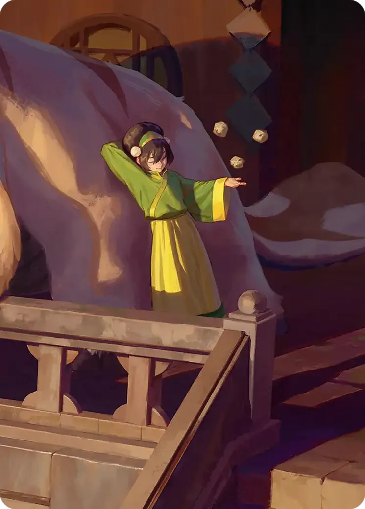 Toph, Greatest Earthbender — Avatar: the Last Airbender Eternal Art Series — Magic: The Gathering