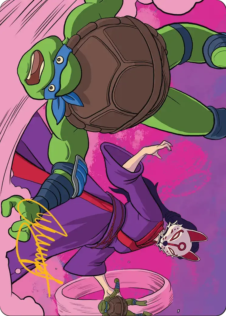 Kitsune's Technique — Teenage Mutant Ninja Turtles Art Series — Magic: The Gathering